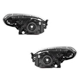 Mazda 2 Sedan / Hatch (2007 - 2014) Black Headlights LH + RH