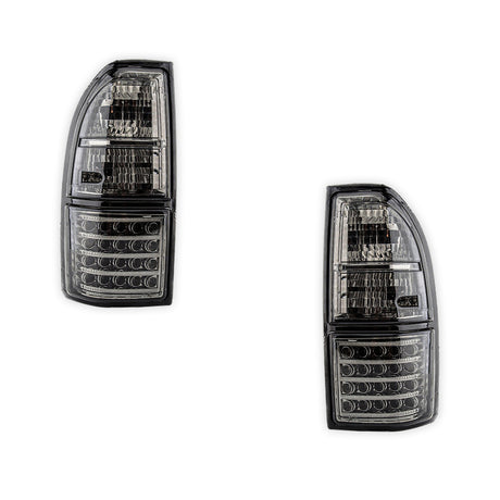 Toyota LandCruiser Prado 90 95 Series (1996 - 2002) PRESTIGE Series Smoked Tail Lights LH + RH