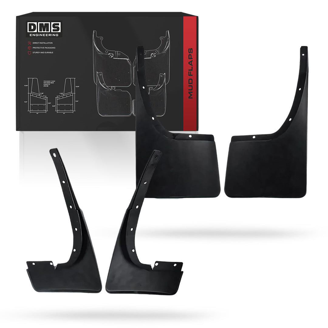 Ford Ranger PX MK1 / MK2 (2012 - 2019) Front and Rear Mud Flaps – DMS ...
