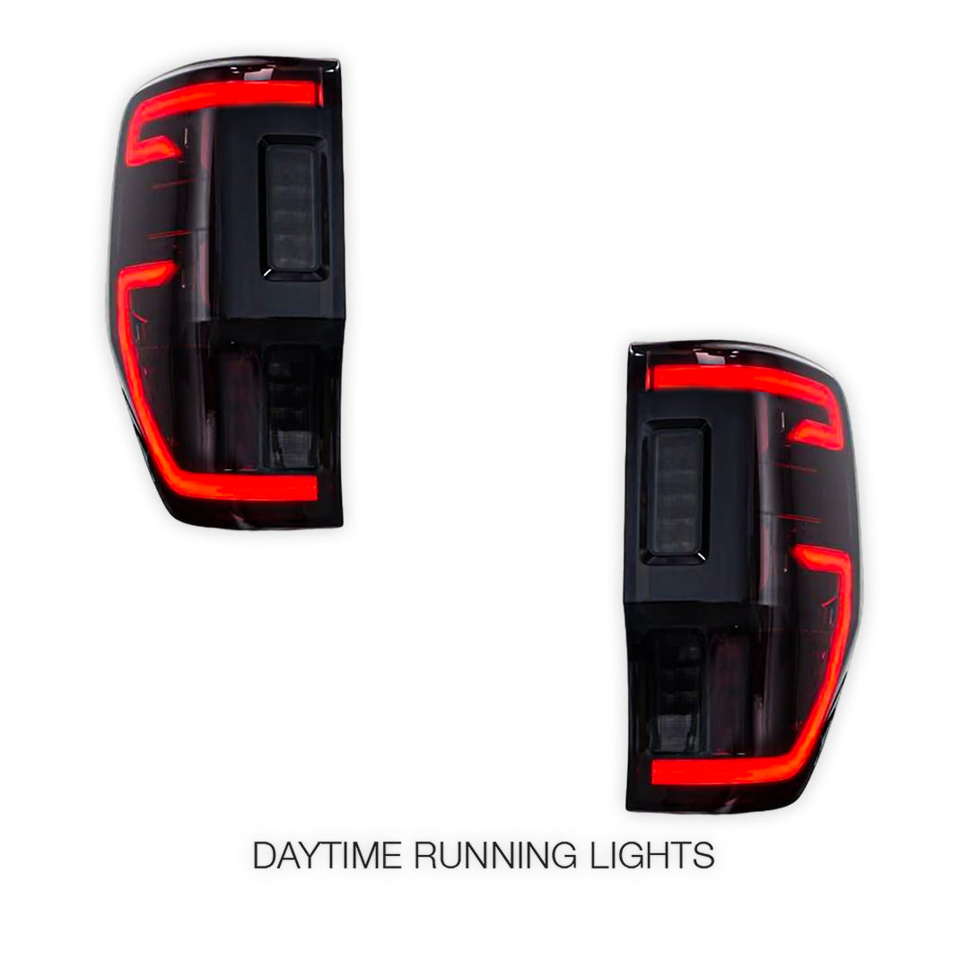 Ford Ranger Wildtrak PX MK1 MK2 MK3 (2011 - 2022) Crimson Smoked Tail Lights LH + RH