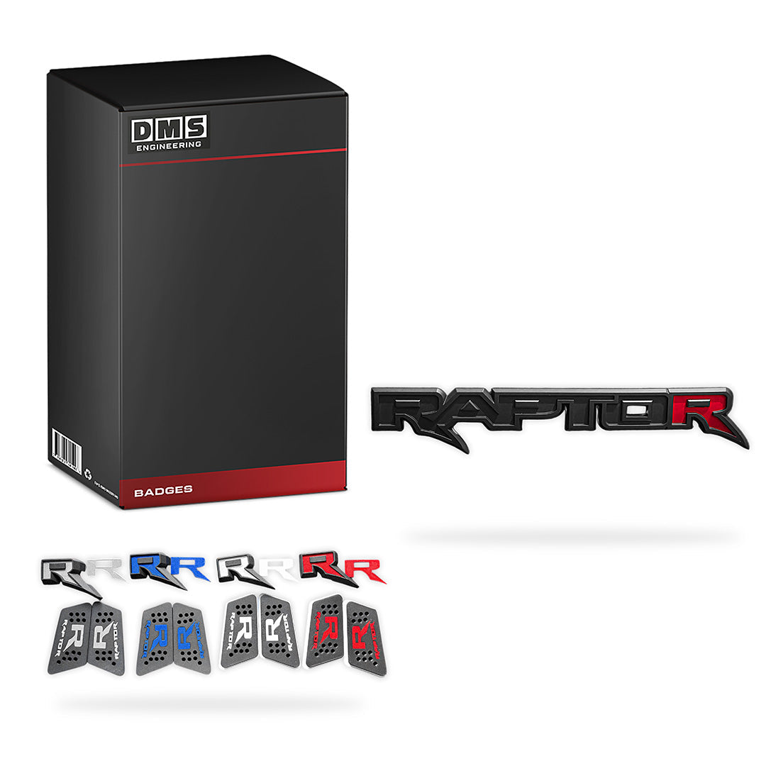 Ford Ranger Raptor Next Gen (2022 - 2025) Carbon Fiber Infill Badges ...