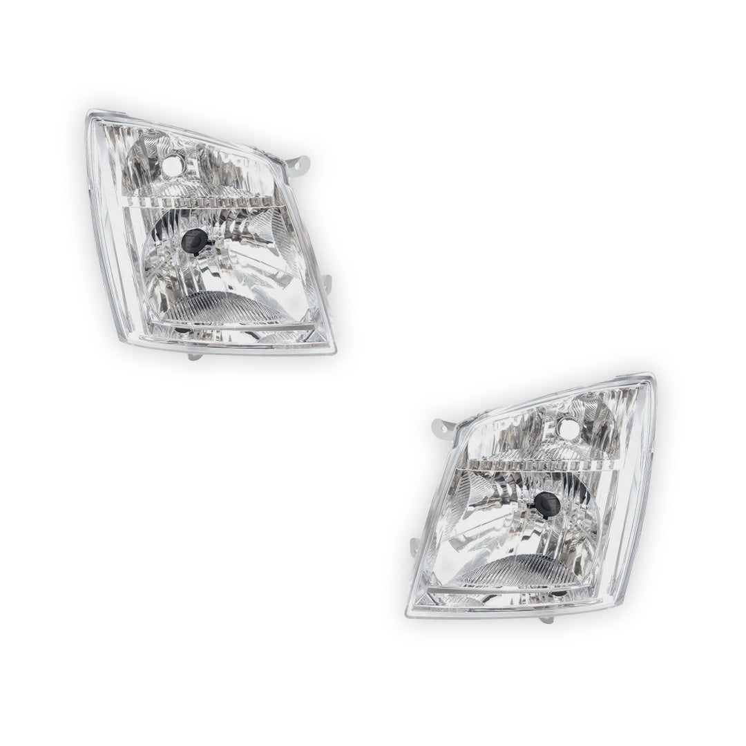 Holden Rodeo RA / RA7 (2003 - 2008) Headlights LH + RH - Project / Non-Projector