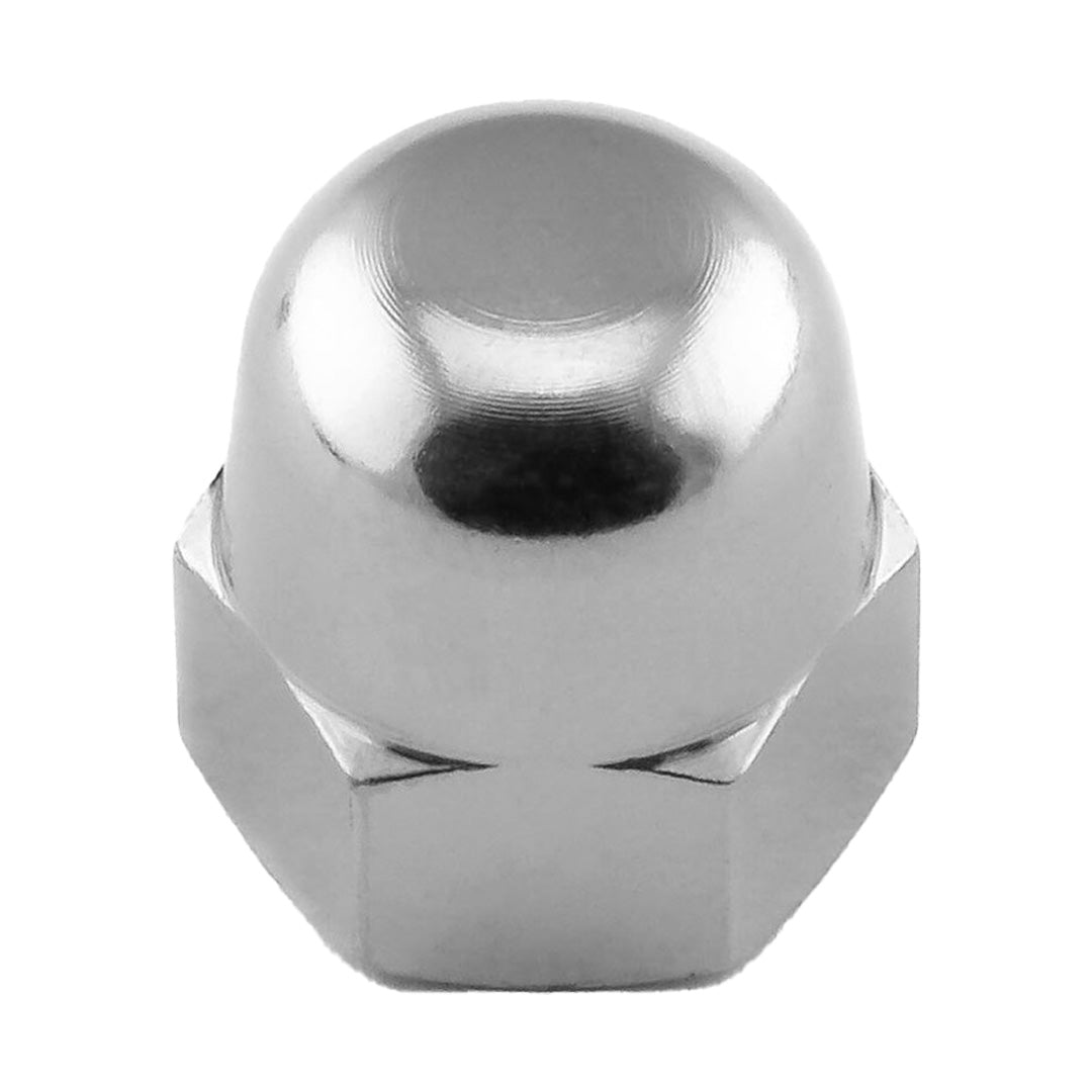 M3 0.50p Metric Coarse Dome Hex Nut G304 Stainless Steel