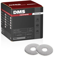 M4 x 12mm Flat Round Mudguard Washer G316 Stainless Steel