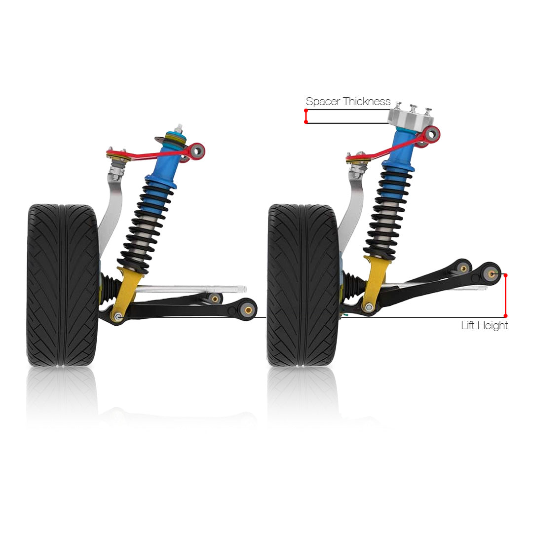 Strut Spacer for Mazda BT50 (2011 2021) Dual Cab DMS Fasteners