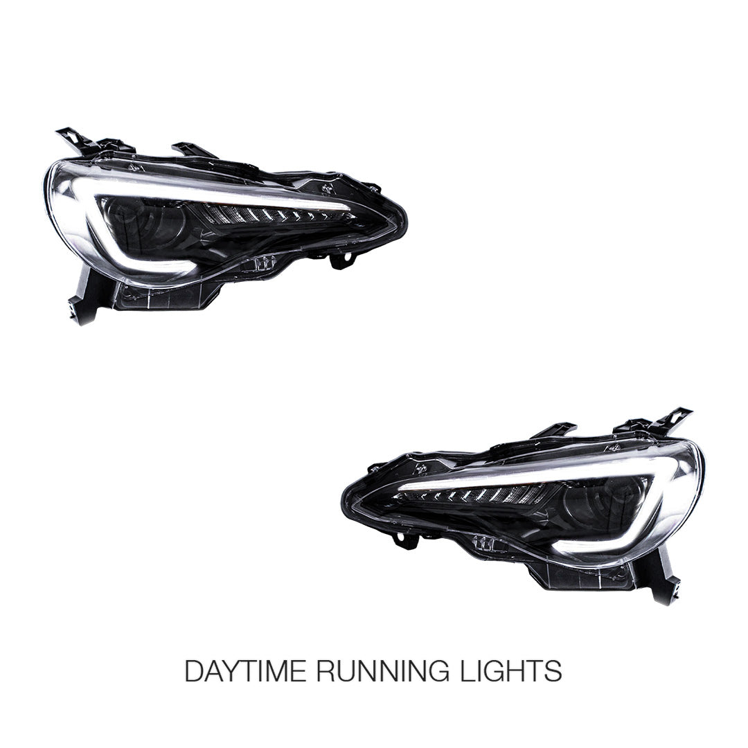 Toyota 86 GT86 (2012 - 2021) Sequential Projector Headlights LH + RH