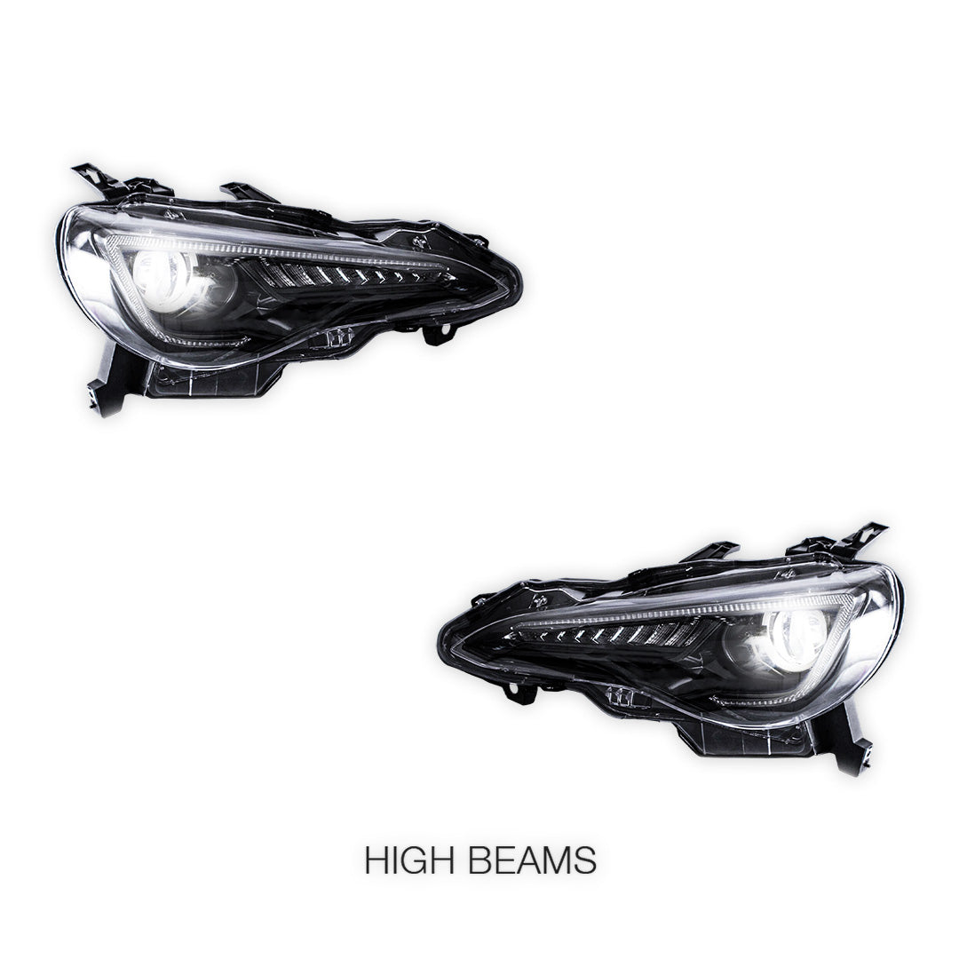 Subaru BRZ (2012 - 2021) Sequential Projector Headlights LH + RH