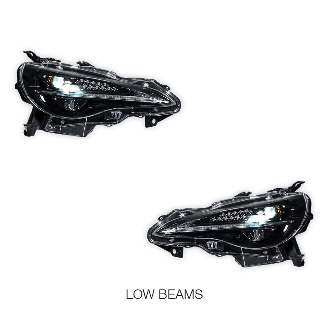 Subaru BRZ (2012 - 2021) Sequential Projector Headlights LH + RH