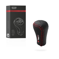 Universal 5-Speed JDM Black and Red TRD Manual Gear Shift Knob