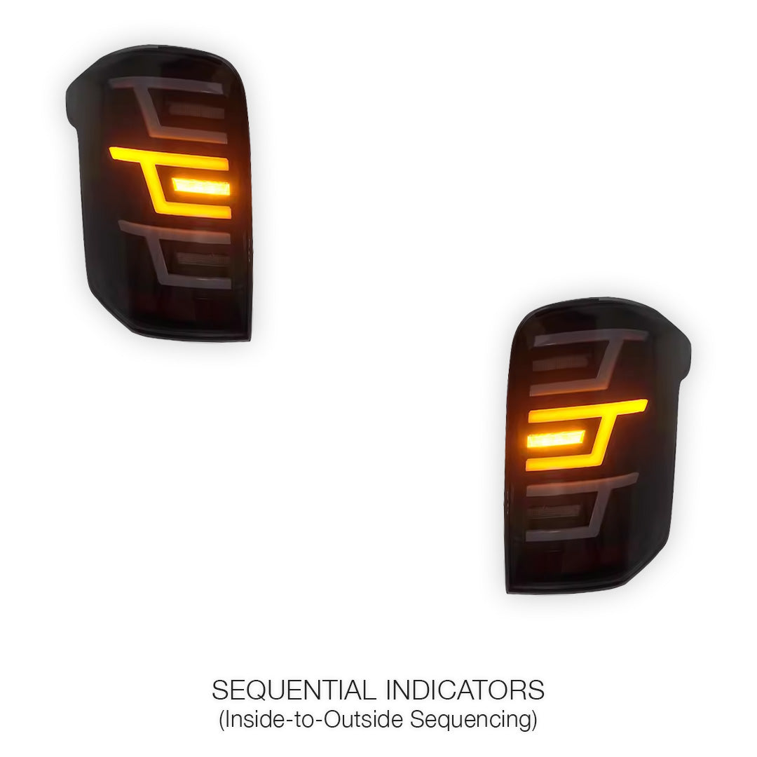 Mitsubishi Triton MQ (2015 - 2018) Sequential Smoked Tail Lights LH + RH