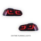 Volkswagen Golf VI MK6 (2008 - 2014) Sequential Red Tail Lights LH + RH