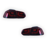 Volkswagen Golf VI MK6 (2008 - 2014) Sequential Red Tail Lights LH + RH