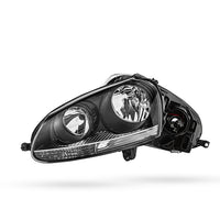 Volkswagen Golf MK5 (2004 - 2009) Black Headlights LH + RH