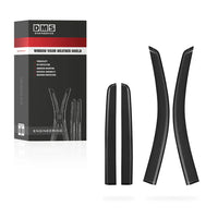 Holden Colorado RG Dual Cab (2012 - 2020) Front and Rear Window Visor Weather Shields