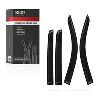 GWM V-Series K2 Dual Cab (2009 - 2016) Front and Rear Window Visor Weather Shields