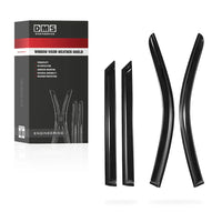 Hyundai Santa Fe TM (2018 - 2024) Front and Rear Window Visor Weather Shields