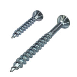 8g-10 x 41mm Countersunk Chipboard Self-Tapping Screw Square Drive Zinc Plated