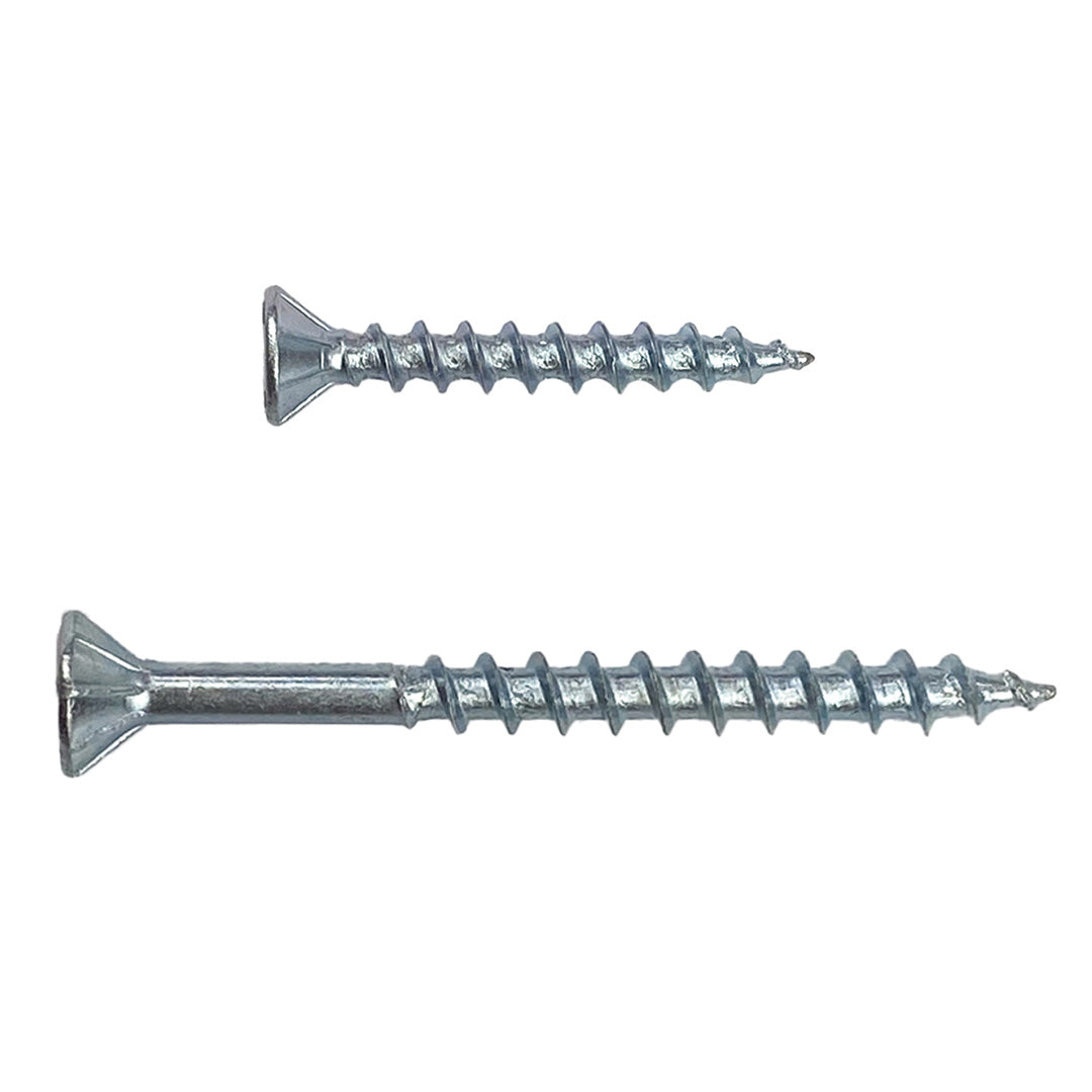 8g-10 x 28mm Countersunk Chipboard Self-Tapping Screw Square Drive Zinc Plated