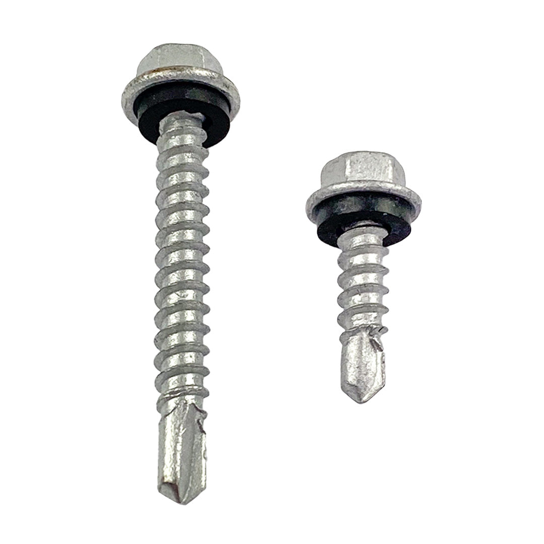 12g-14 x 35mm Hex Self Drilling Screw Tek with NEO Seal Galvanised