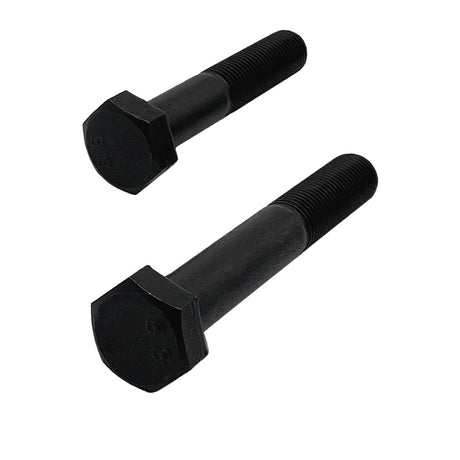 M12 x 100mm 1.25p Metric Fine Hex Bolt High Tensile Class 8.8 Black DMS Fasteners