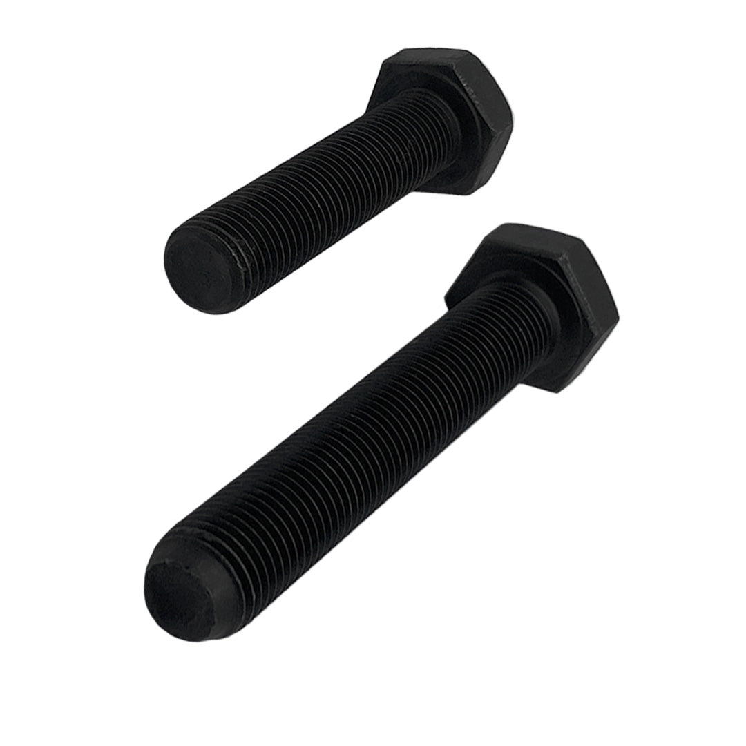 M18 x 75mm 1.50p Metric Fine Hex Set Screw High Tensile Class 8.8 Black