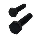 M8 x 20mm 1.00p Metric Fine Hex Set Screw High Tensile Class 8.8 Black