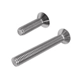 M2.5 x 10mm Flat Head Countersunk Socket Screw Allen G304 Stainless Steel