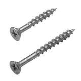 8g-10 x 25mm Countersunk Chipboard Self-Tapping Screw Phillips Galvanised DMS Fasteners