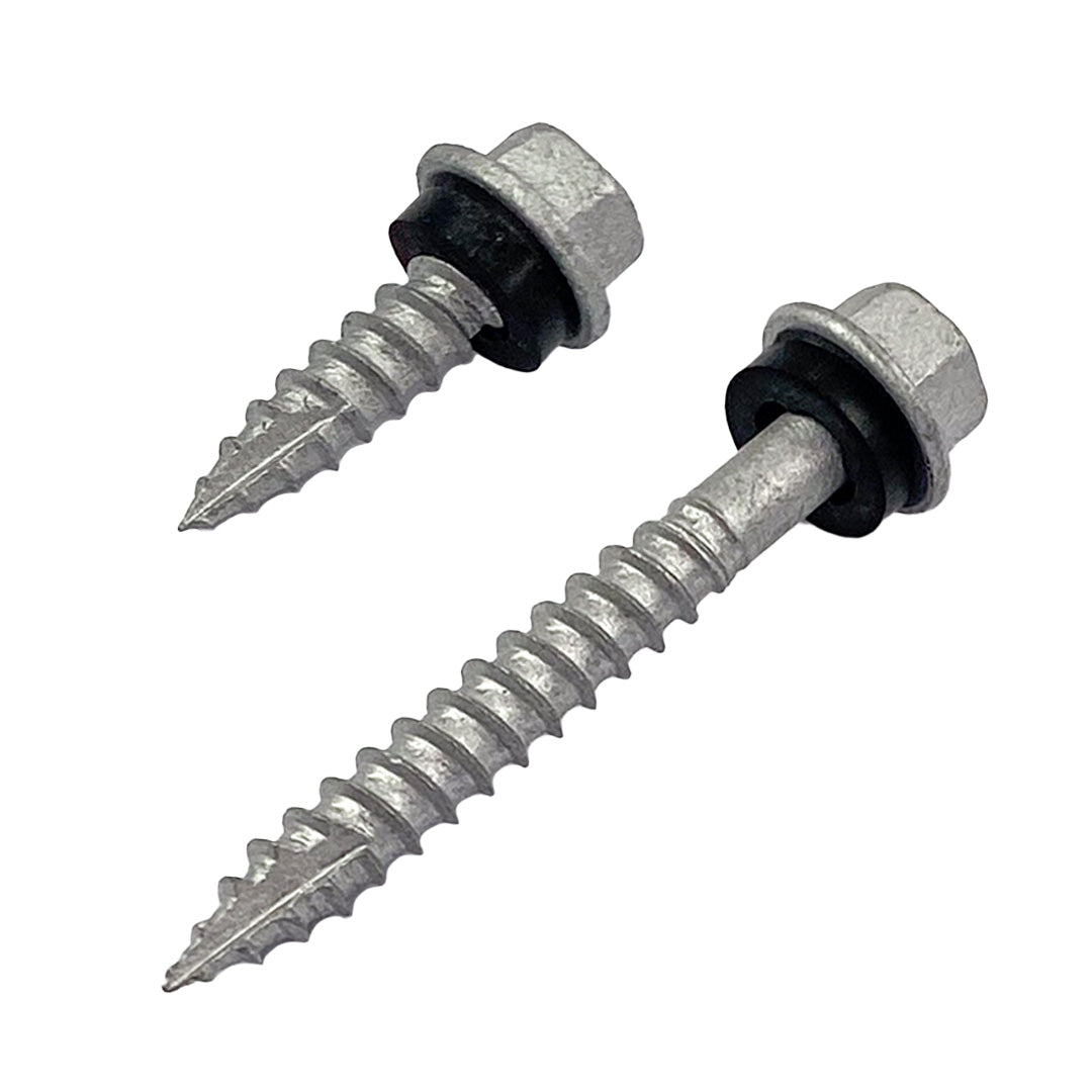 8g-15 x 20mm Hex Head Type 17 Self-Drilling Screw Tek with NEO Seal Galvanised DMS Fasteners