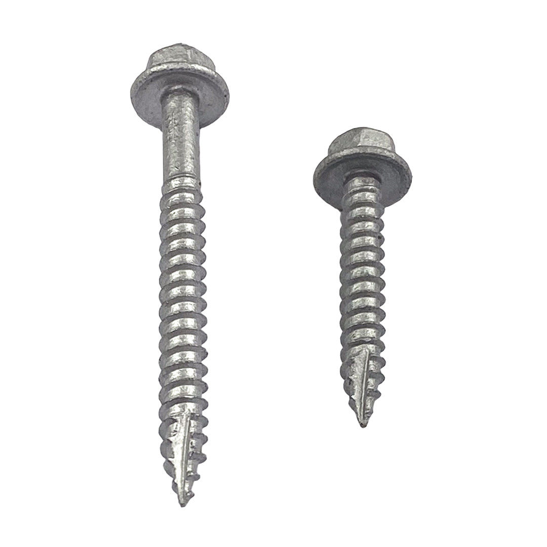 12g-11 x 40mm Hex Head Type 17 Self-Drilling Screw Tek Galvanised DMS Fasteners