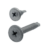 8g-18 x 30mm Button Self Drilling Screw Tek Phillips Galvanised