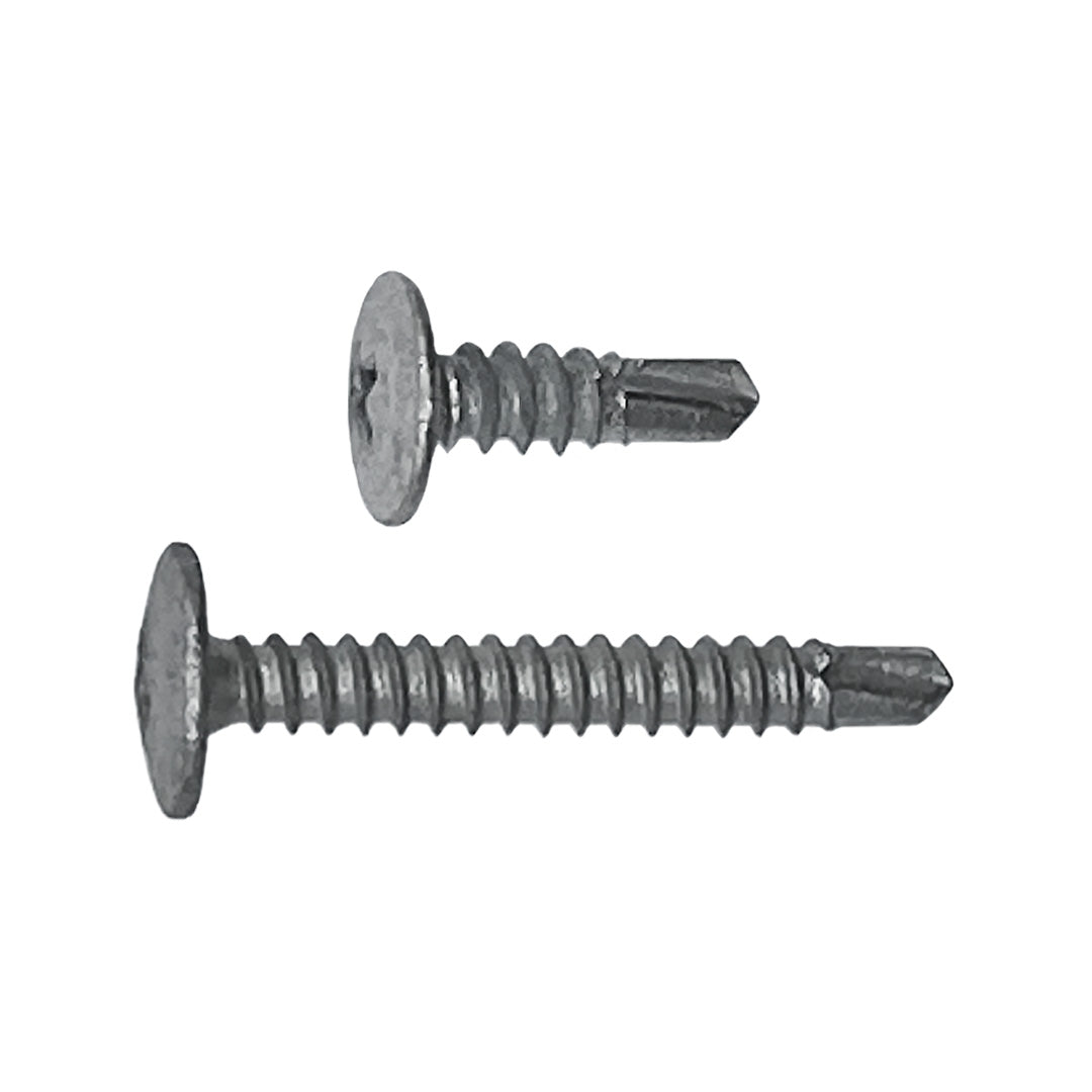 8g-18 x 12mm Button Self Drilling Screw Tek Phillips Galvanised