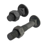 M20 x 220mm Cup Head Bolt & Nut Class 4.6 Galvanised