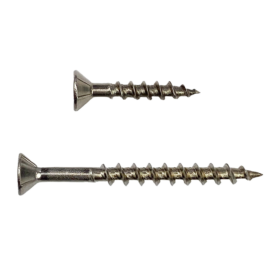 10g-10 x 75mm Chipboard Screw Square Drive Stainless Steel G304 A2
