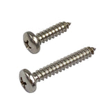 10g x 12mm Pan Head Self-Tapping Screw Phillips Stainless G304 DMS Fasteners