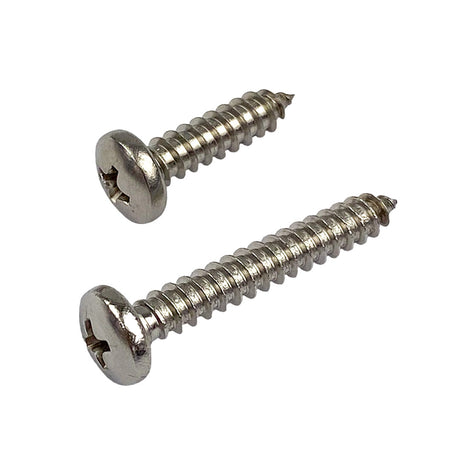 10g x 32mm Pan Head Self-Tapping Screw Phillips Stainless G304 DMS Fasteners