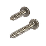 10g x 38mm Pan Head Self-Tapping Screw Phillips Stainless G304 DMS Fasteners