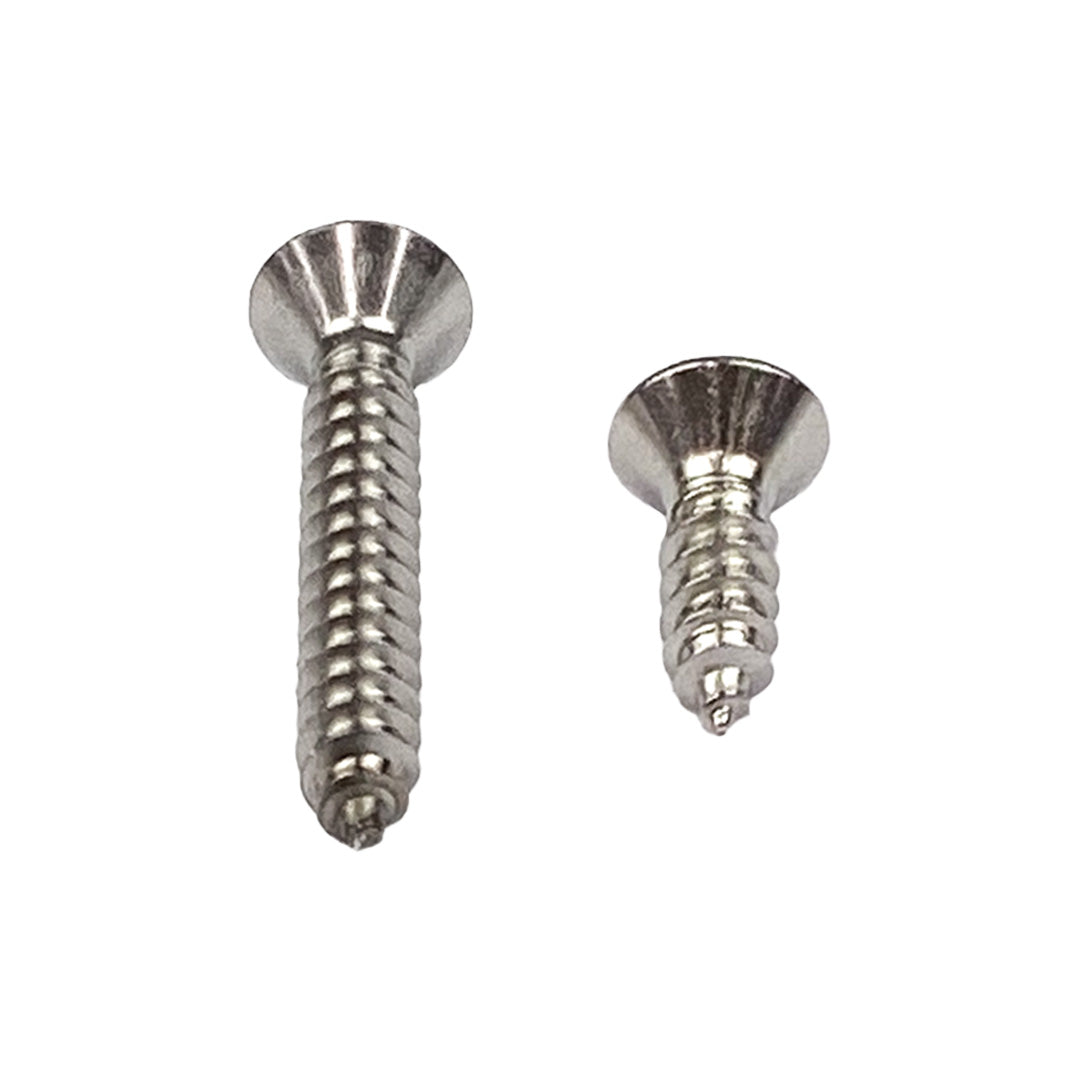 10g x 32mm Countersunk Self-Tapping Screw Phillips Stainless Steel G304 DMS Fasteners