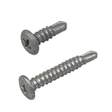 10g-24 x 30mm Wafer Head Self-Drilling Screw Tek Phillips Galvanised DMS Fasteners