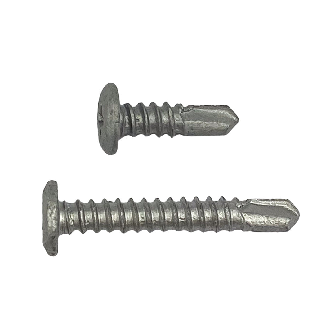 10g-24 x 40mm Wafer Head Self-Drilling Screw Tek Phillips Galvanised DMS Fasteners