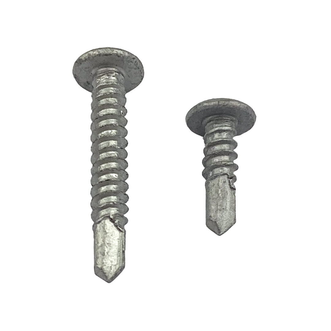 10g-24 x 22mm Wafer Head Self-Drilling Screw Tek Phillips Galvanised DMS Fasteners