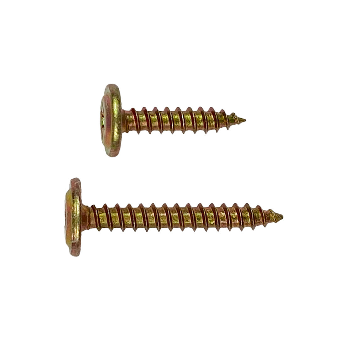 8g-18 x 20mm Button Head Stitching Self-Tapping Screw Phillips Zinc Yellow DMS Fasteners