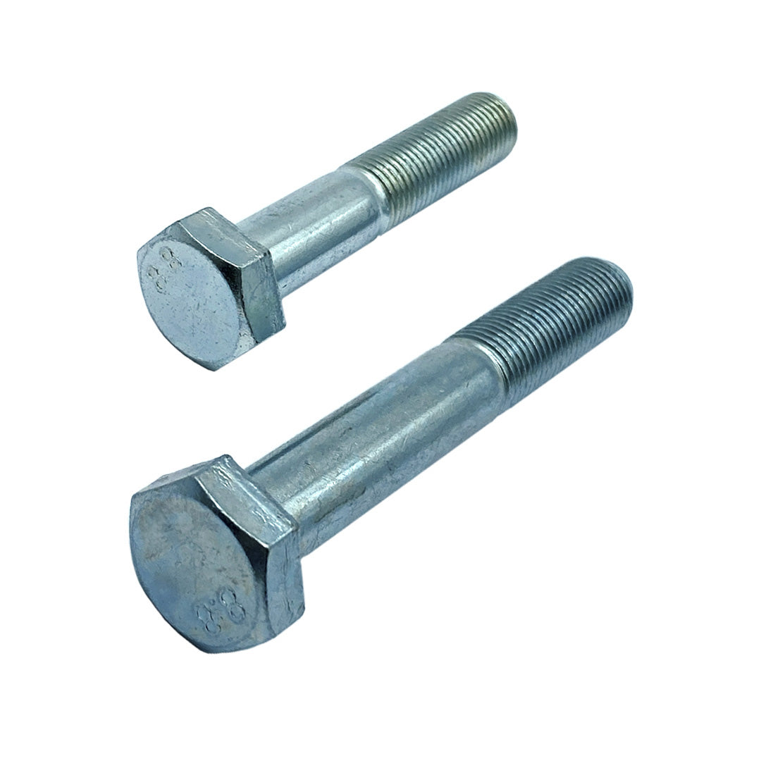 M20 x 55mm 1.50p Metric Fine Hex Bolt High Tensile Class 8.8 Zinc Plated DMS Fasteners