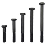 M20 x 210mm 2.50p Metric Coarse Hex Bolt High Tensile Class 10.9 Black