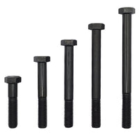 M14 x 180mm 2.00p Metric Coarse Hex Bolt High Tensile Class 8.8 Black DMS Fasteners
