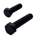 7/16" x 2" 14 TPI UNC Imperial Coarse Hex Set Screw High Tensile Grade 8 Black