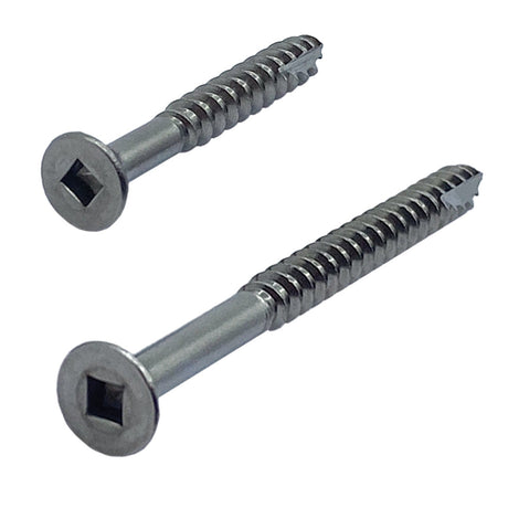 10g-16 x 40mm Decking Screw Square Drive Type 17 G304 Stainless Steel