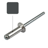 Iron Black AS4-3 Rivet Dome Pop Blind (3.2mm x 8mm) Aluminium Steel