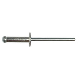 AS6-6 Rivet Dome Pop Blind (4.8mm x 12.7mm) Aluminium Steel