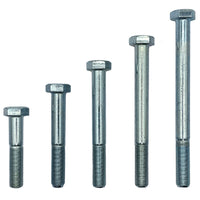 M20 x 60mm 2.00p Metric Fine Hex Bolt High Tensile Class 10.9 Zinc Plated
